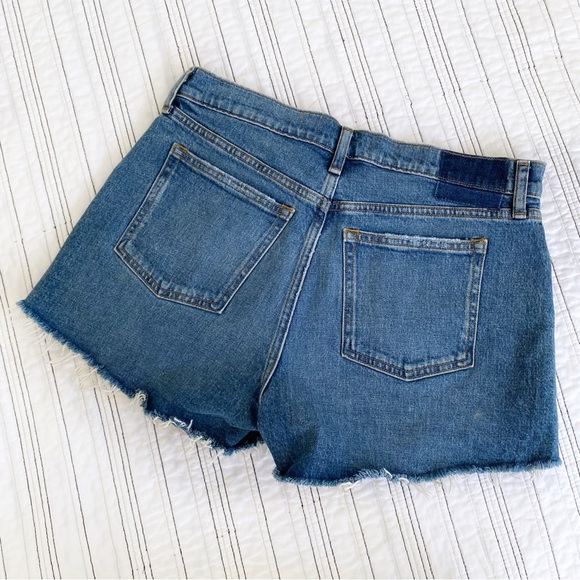 Abercrombie Low Rise Curve Love Cutoff Shorts Button Fly size 28 or 6 - Picture 7 of 7